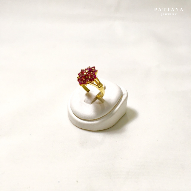 แหวน พลอยทับทิม